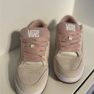 Vans Women's Sneakers in Pink and Cream